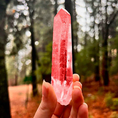 Transparent crystal tower